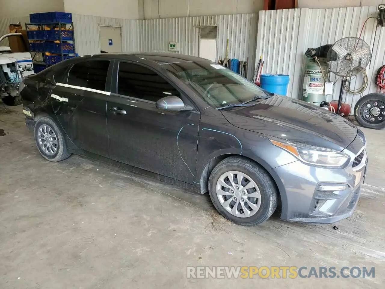 4 Photograph of a damaged car 3KPF24AD6ME344006 KIA FORTE 2021