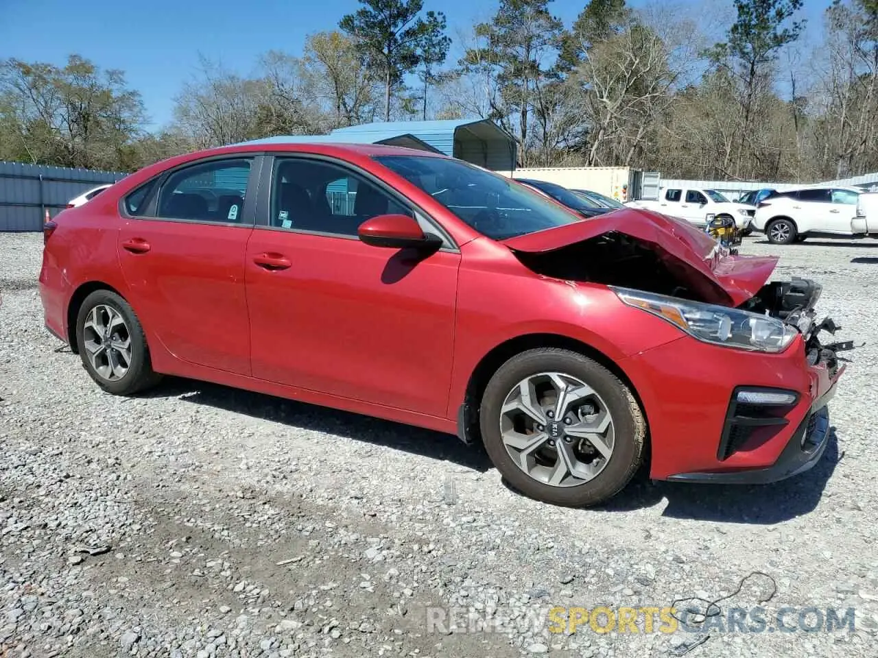 4 Photograph of a damaged car 3KPF24AD6ME346256 KIA FORTE 2021