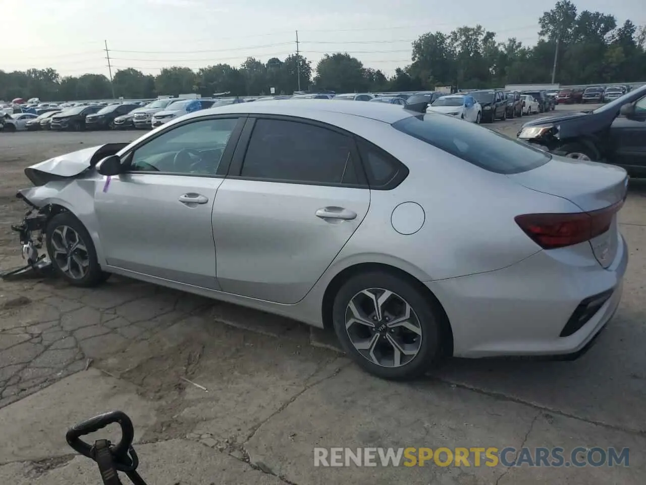 2 Photograph of a damaged car 3KPF24AD6ME346709 KIA FORTE 2021