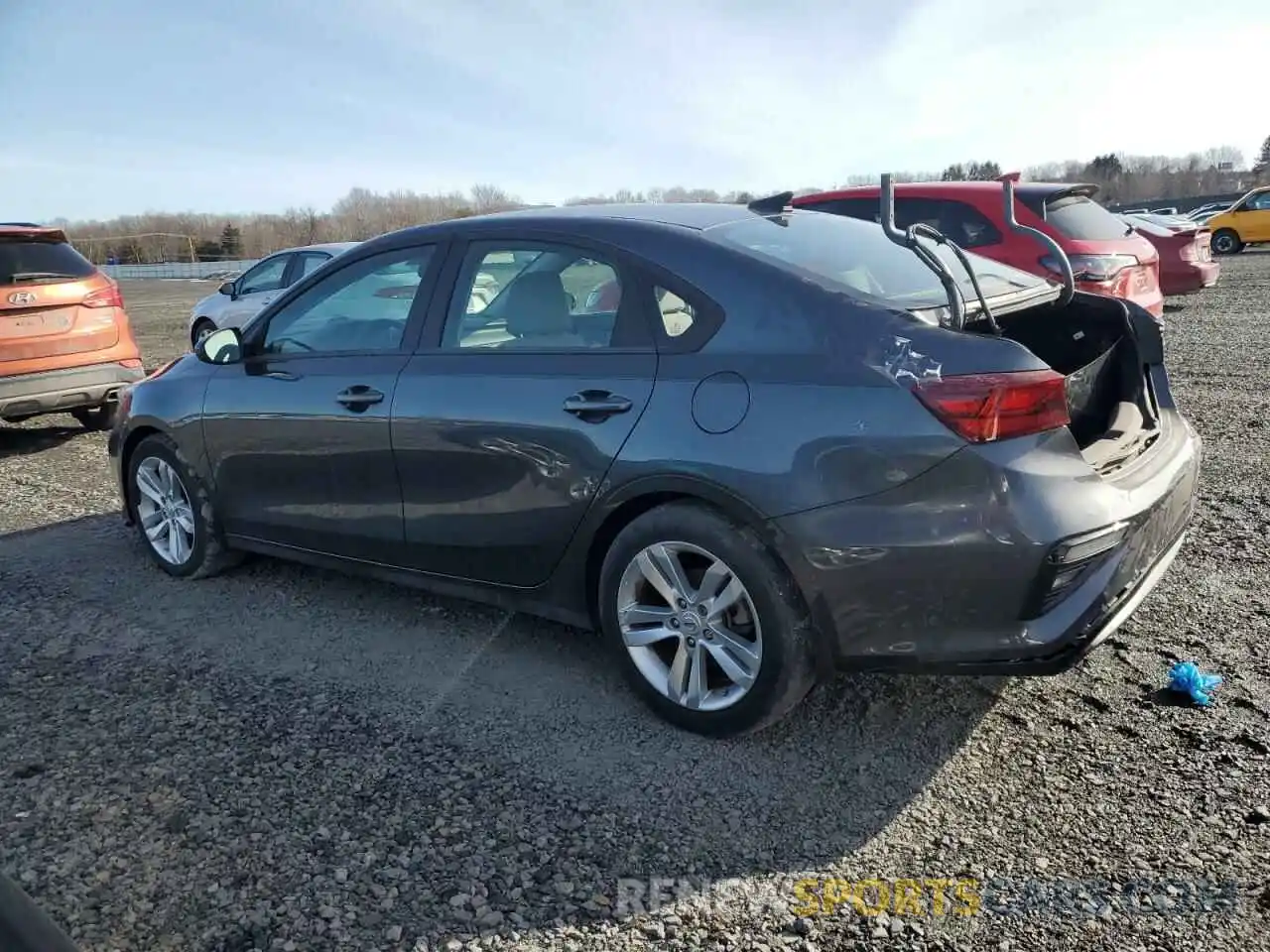 2 Photograph of a damaged car 3KPF24AD6ME361520 KIA FORTE 2021