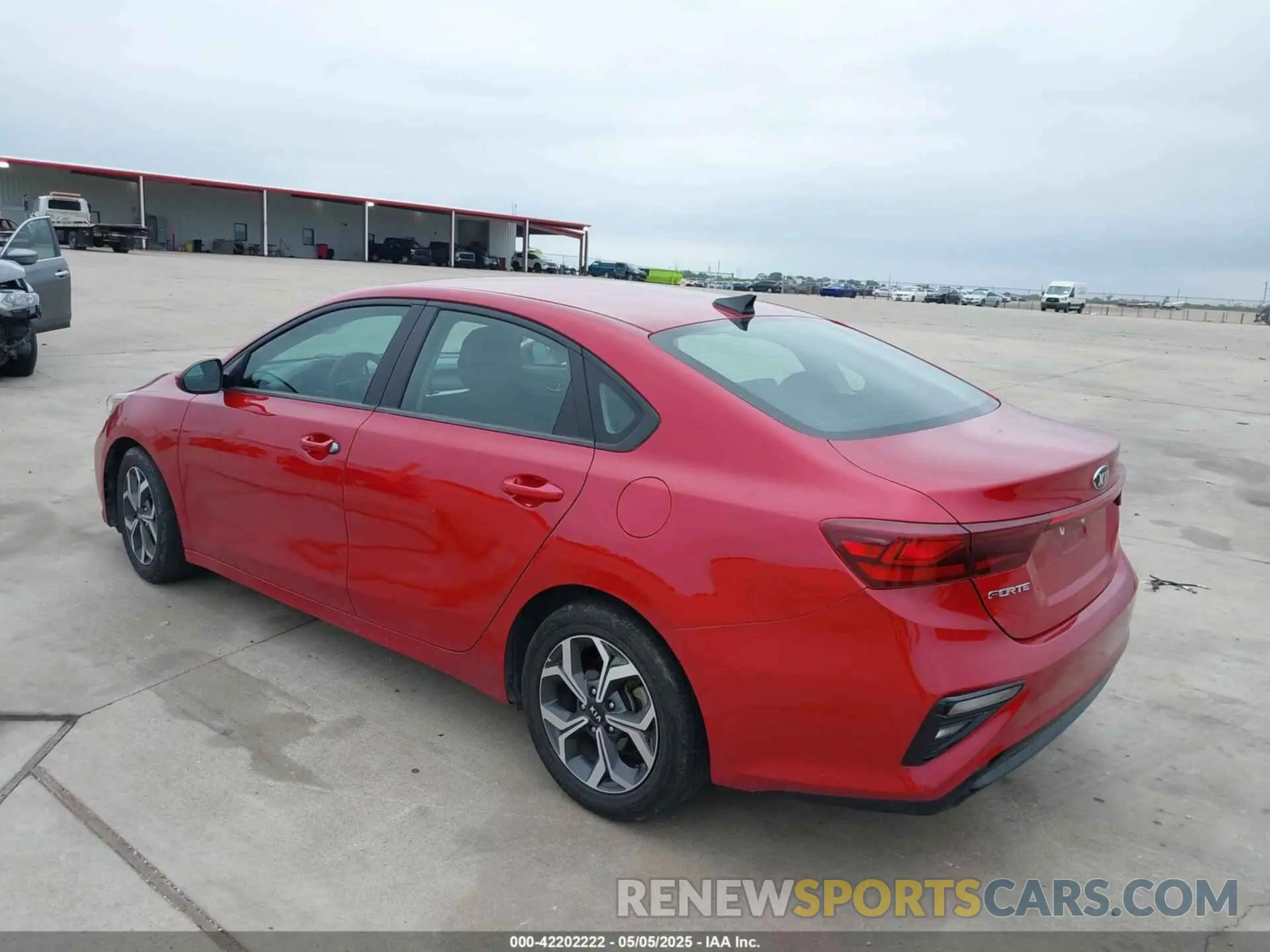 3 Photograph of a damaged car 3KPF24AD6ME361887 KIA FORTE 2021