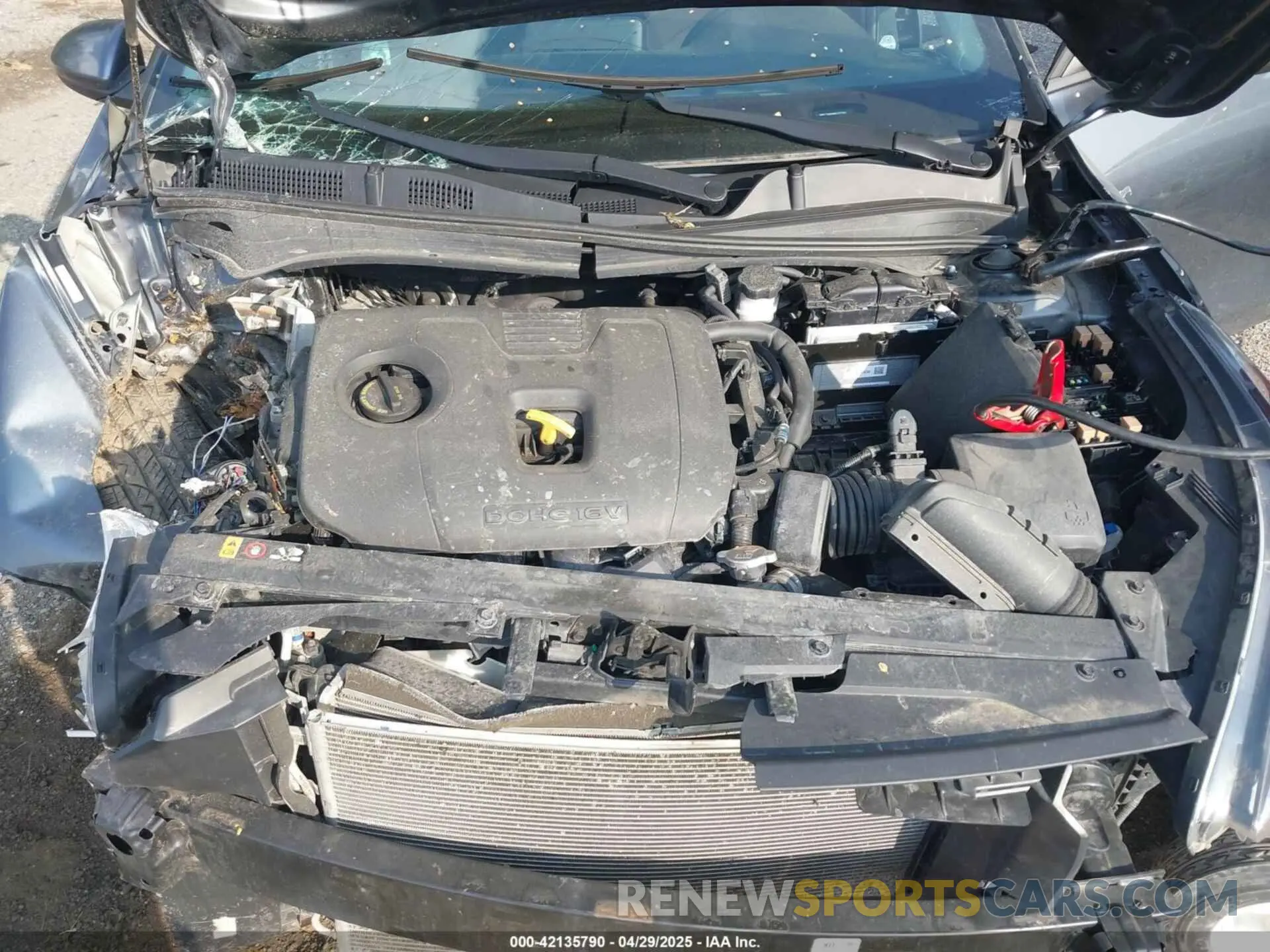 10 Photograph of a damaged car 3KPF24AD6ME372761 KIA FORTE 2021