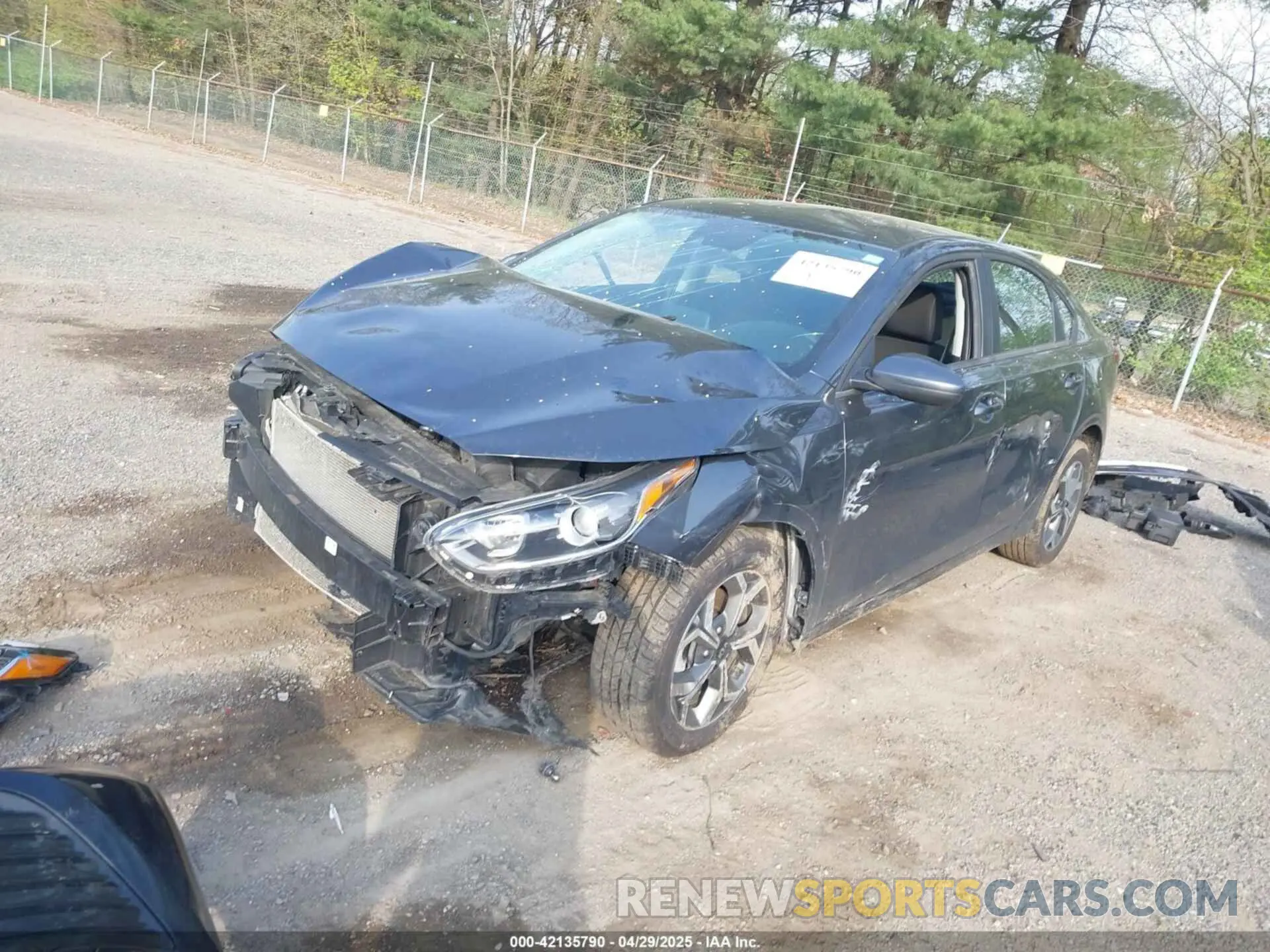 2 Photograph of a damaged car 3KPF24AD6ME372761 KIA FORTE 2021