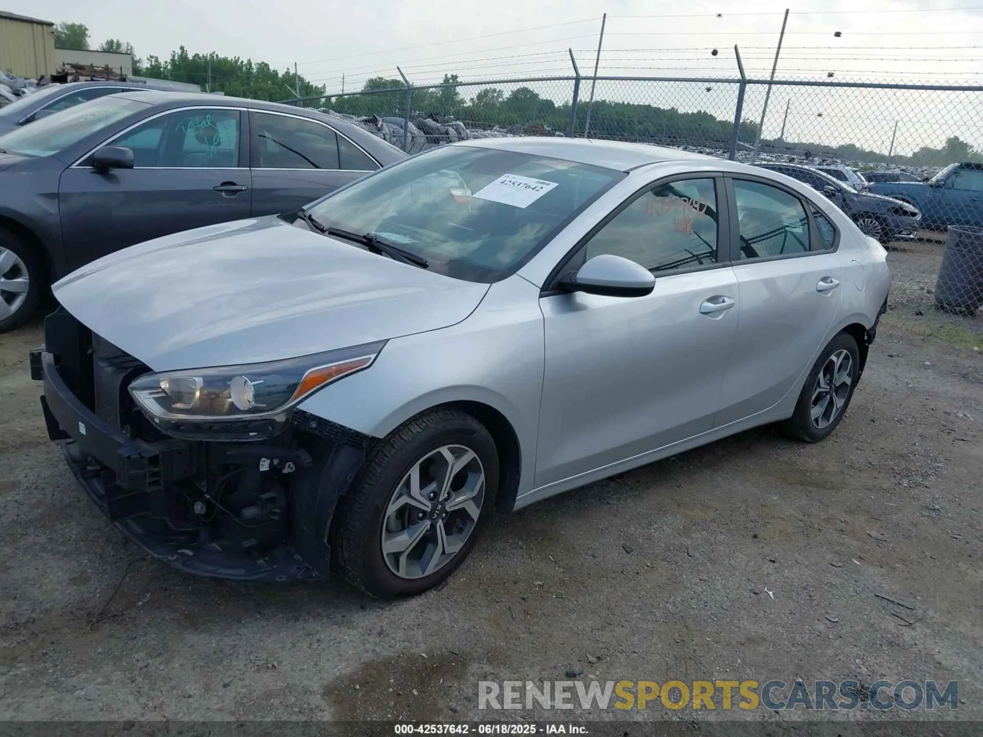 2 Photograph of a damaged car 3KPF24AD6ME377135 KIA FORTE 2021