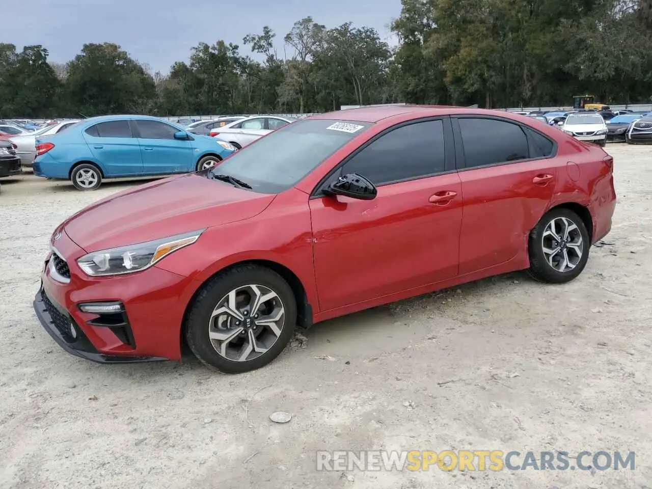 1 Photograph of a damaged car 3KPF24AD6ME379676 KIA FORTE 2021