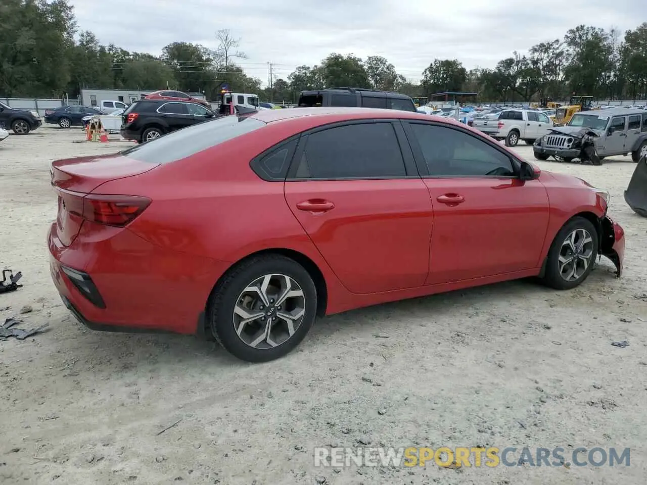 3 Photograph of a damaged car 3KPF24AD6ME379676 KIA FORTE 2021