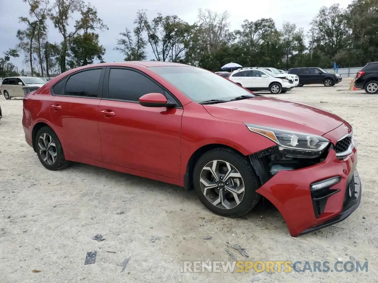 4 Photograph of a damaged car 3KPF24AD6ME379676 KIA FORTE 2021