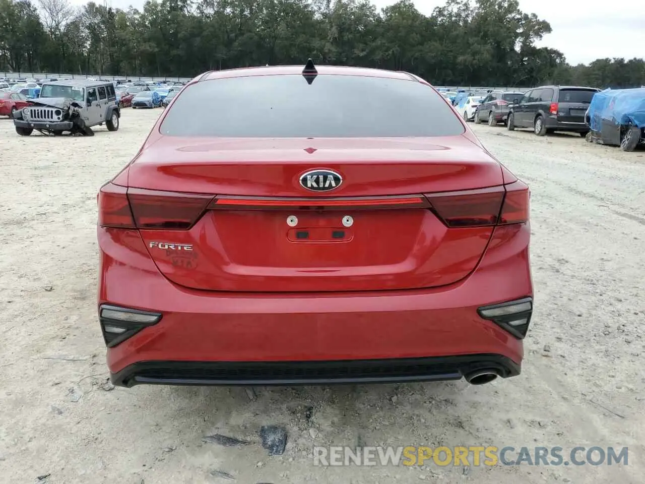 6 Photograph of a damaged car 3KPF24AD6ME379676 KIA FORTE 2021