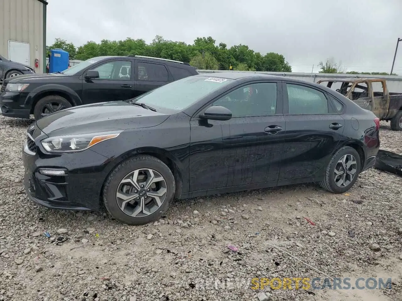 1 Photograph of a damaged car 3KPF24AD6ME384764 KIA FORTE 2021