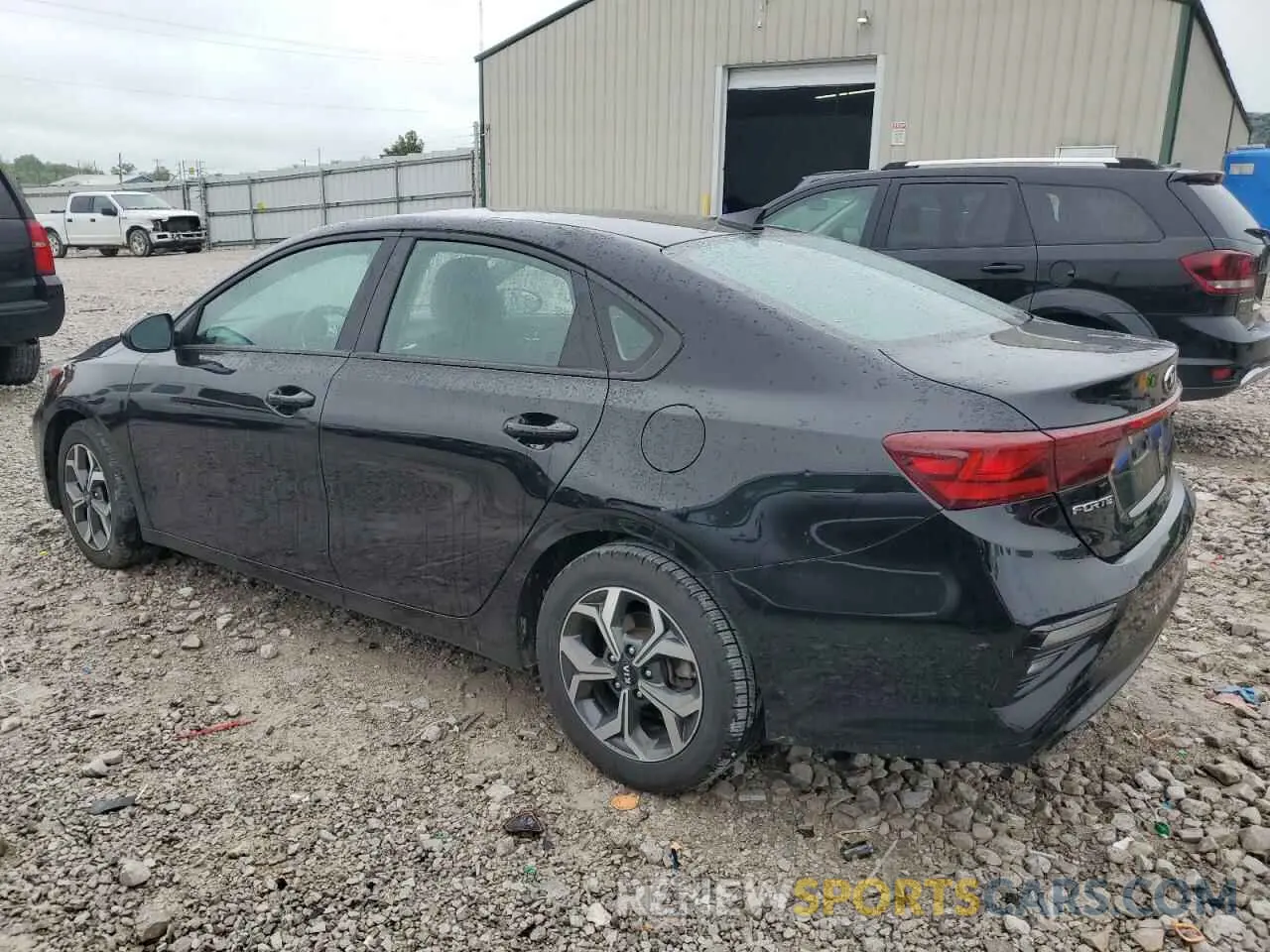2 Photograph of a damaged car 3KPF24AD6ME384764 KIA FORTE 2021