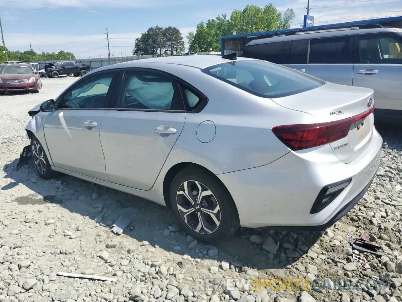 2 Photograph of a damaged car 3KPF24AD6ME389706 KIA FORTE 2021