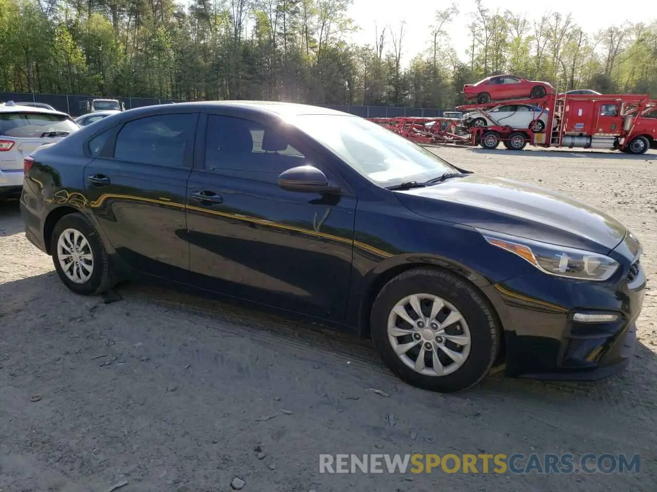 4 Photograph of a damaged car 3KPF24AD6ME401854 KIA FORTE 2021