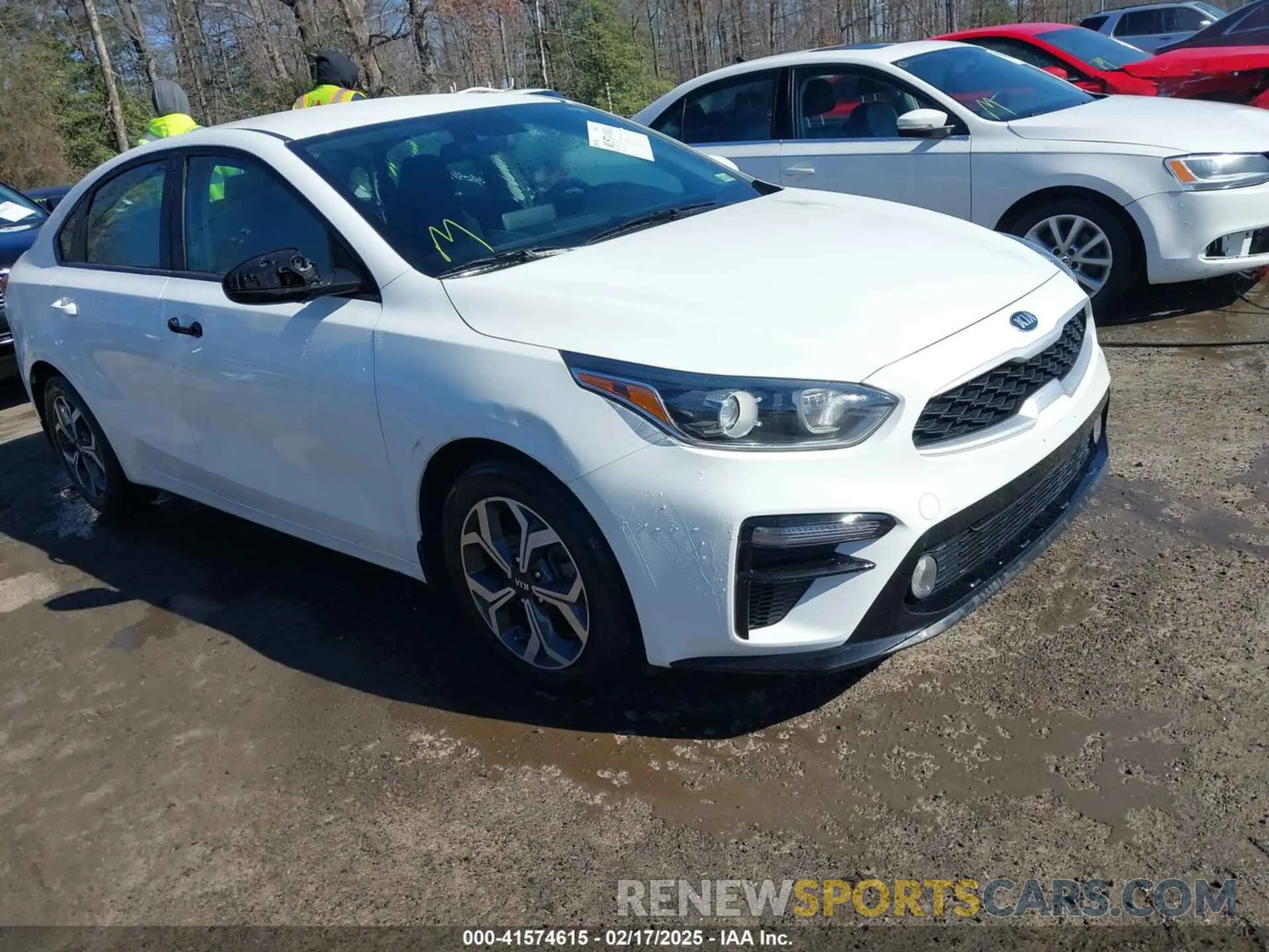 1 Photograph of a damaged car 3KPF24AD6ME403877 KIA FORTE 2021