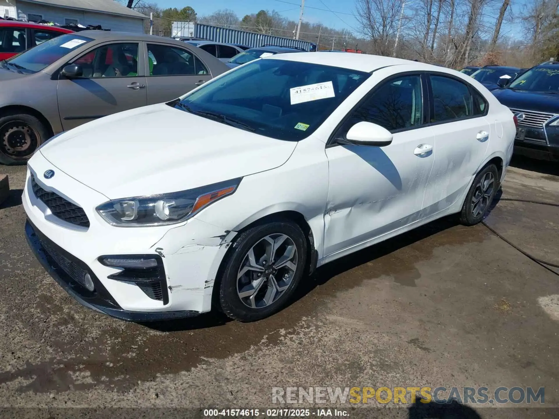 2 Photograph of a damaged car 3KPF24AD6ME403877 KIA FORTE 2021