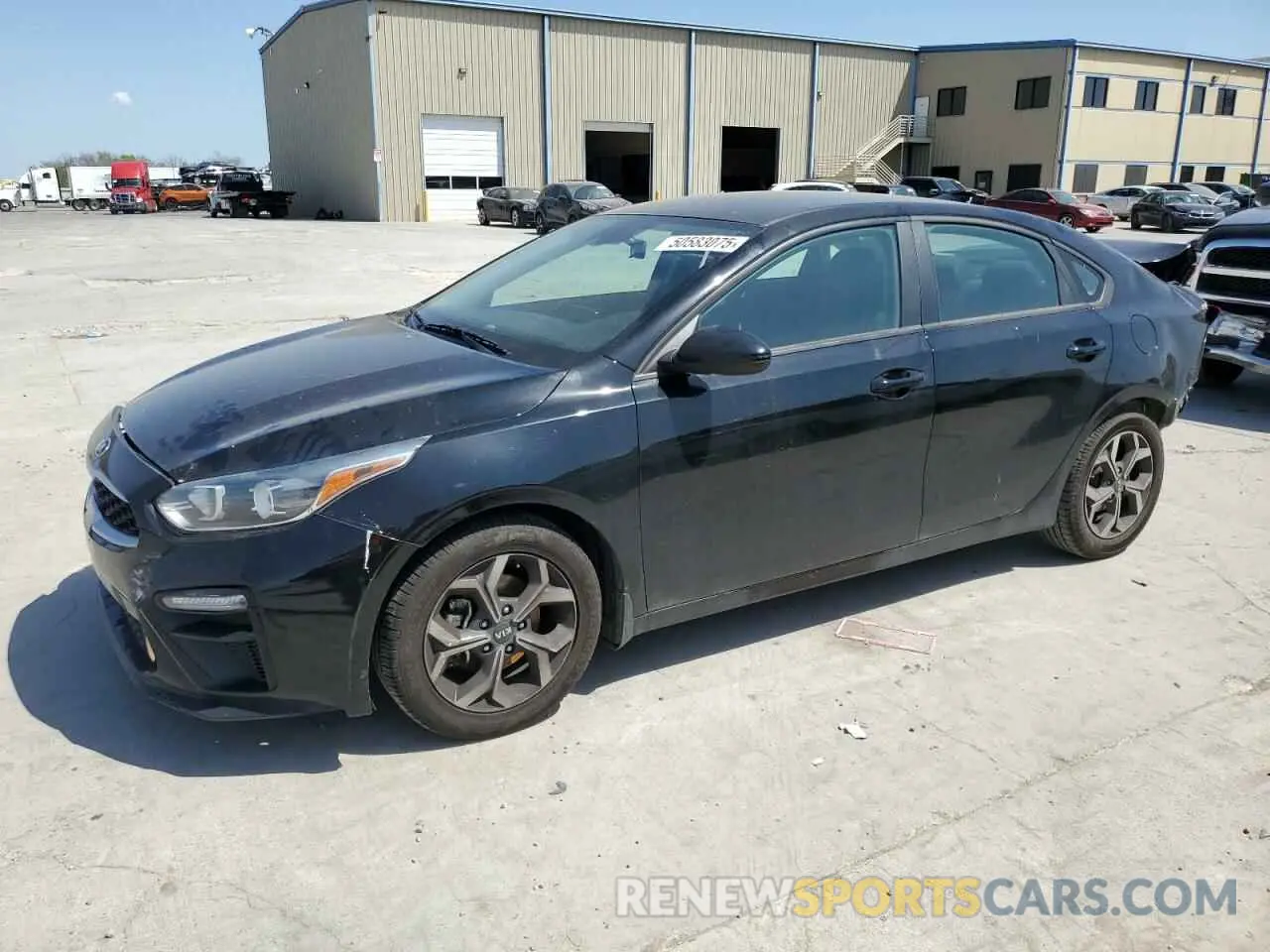 1 Photograph of a damaged car 3KPF24AD7ME262754 KIA FORTE 2021