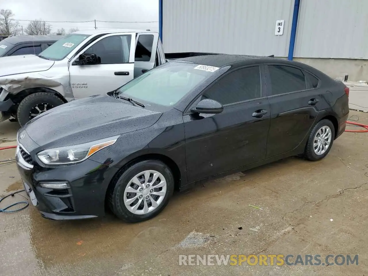 1 Photograph of a damaged car 3KPF24AD7ME265430 KIA FORTE 2021