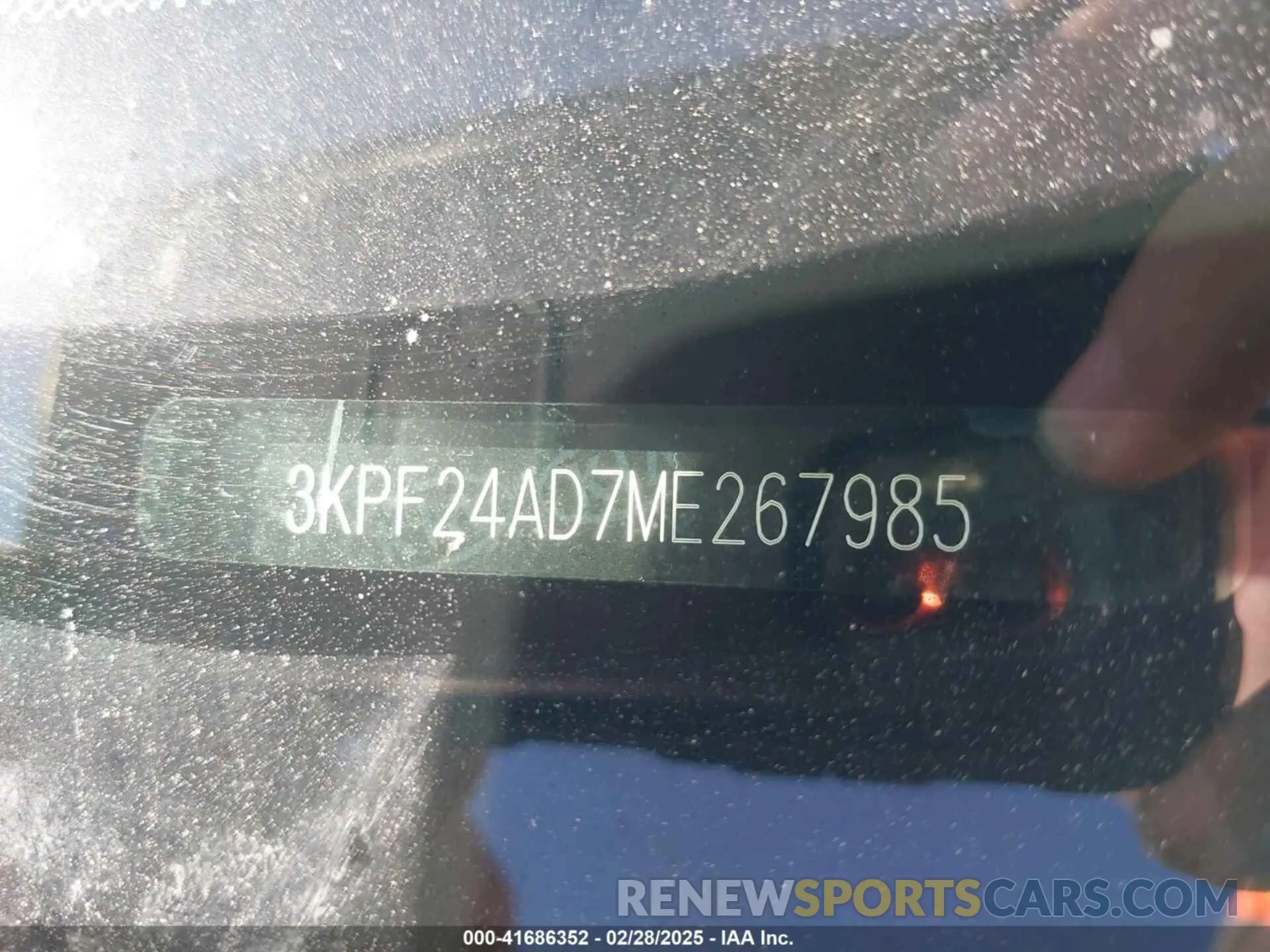 19 Photograph of a damaged car 3KPF24AD7ME267985 KIA FORTE 2021