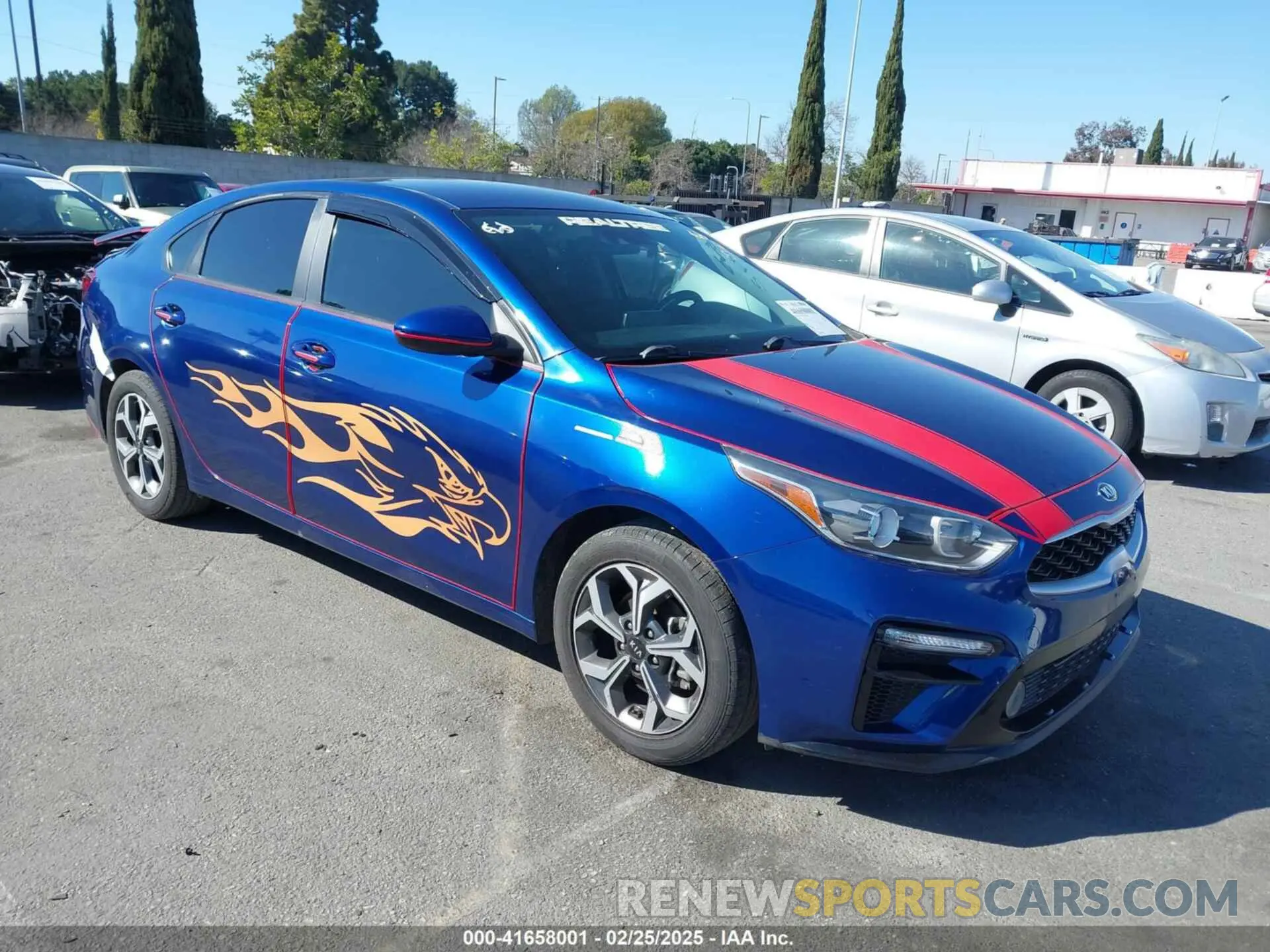 1 Photograph of a damaged car 3KPF24AD7ME268764 KIA FORTE 2021