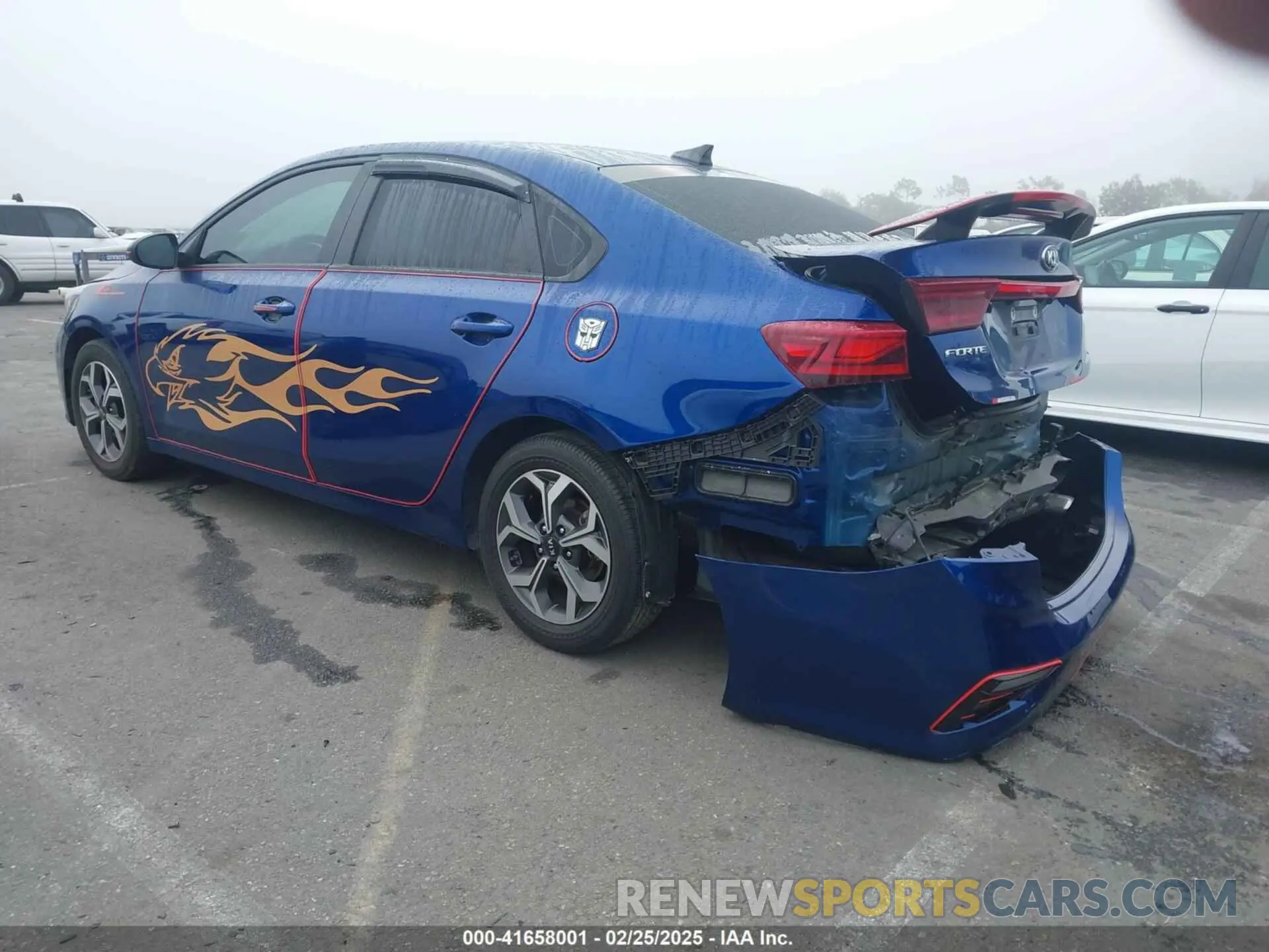 3 Photograph of a damaged car 3KPF24AD7ME268764 KIA FORTE 2021