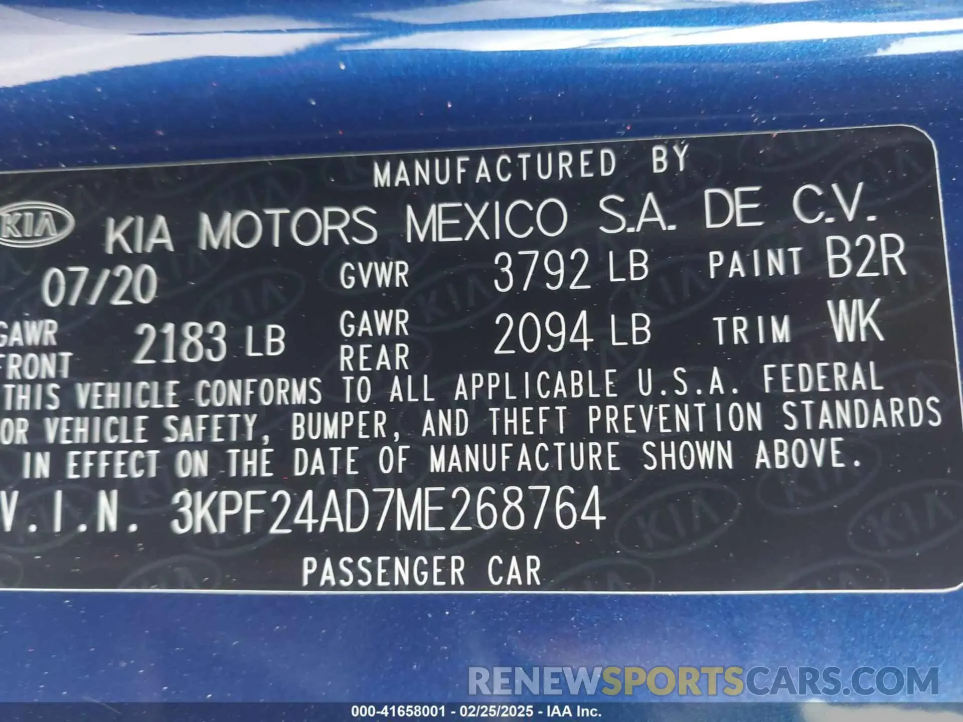 9 Photograph of a damaged car 3KPF24AD7ME268764 KIA FORTE 2021