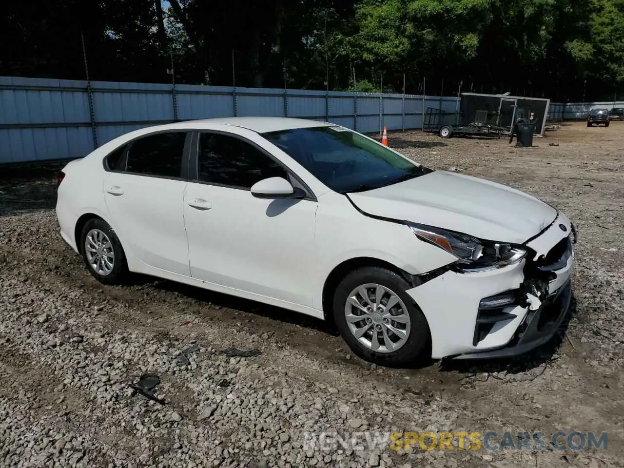 4 Photograph of a damaged car 3KPF24AD7ME276296 KIA FORTE 2021