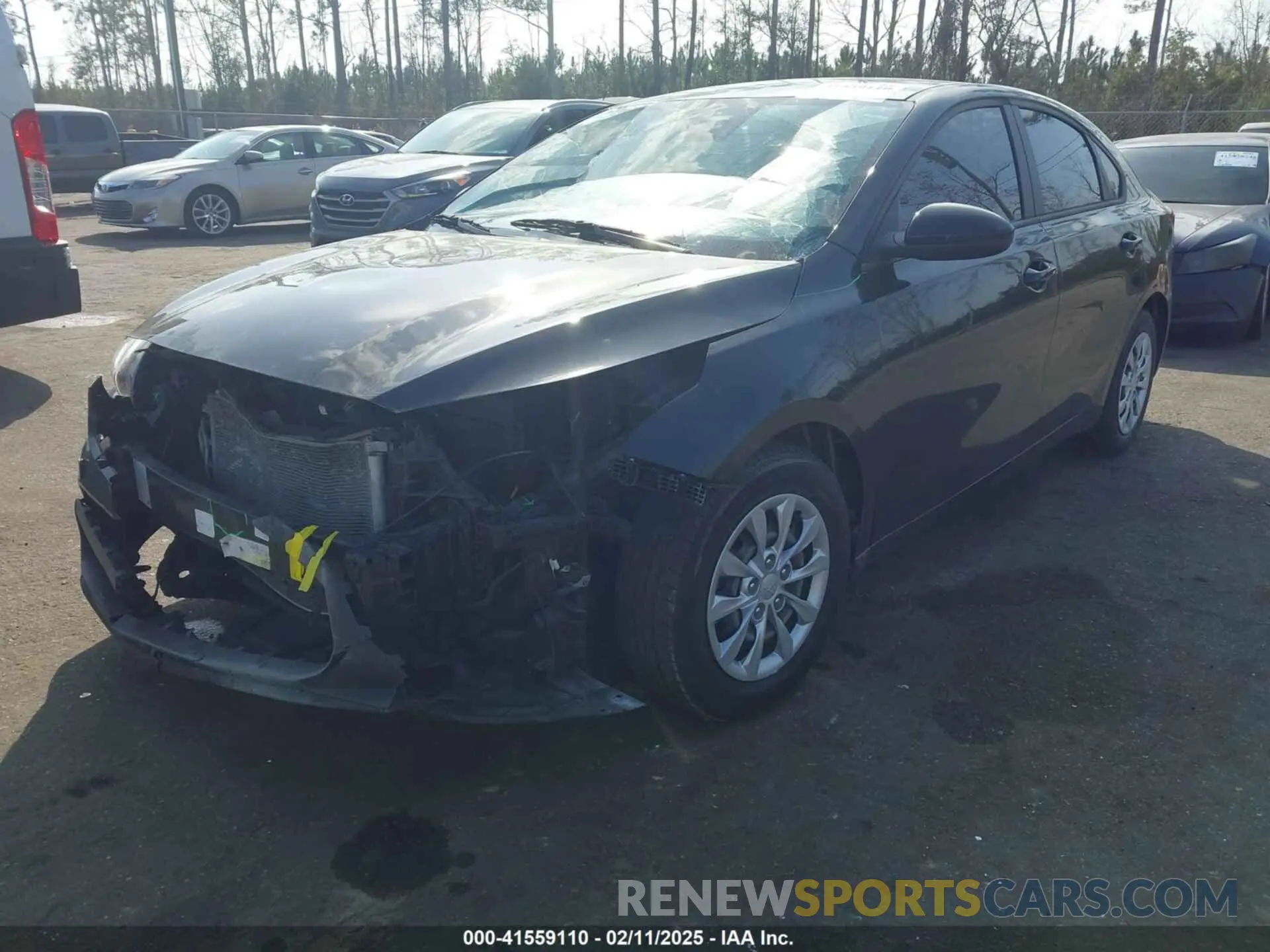 2 Photograph of a damaged car 3KPF24AD7ME289128 KIA FORTE 2021