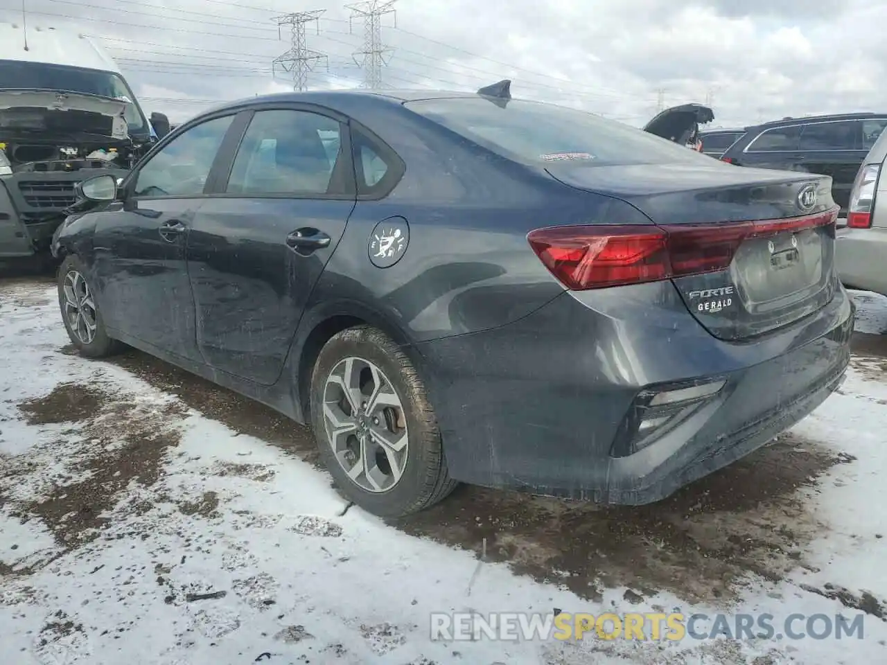 2 Photograph of a damaged car 3KPF24AD7ME291705 KIA FORTE 2021