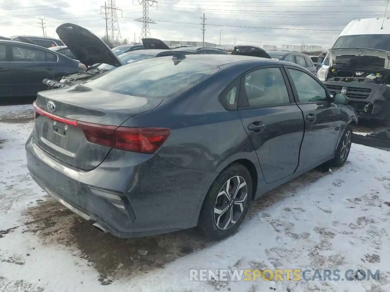 3 Photograph of a damaged car 3KPF24AD7ME291705 KIA FORTE 2021