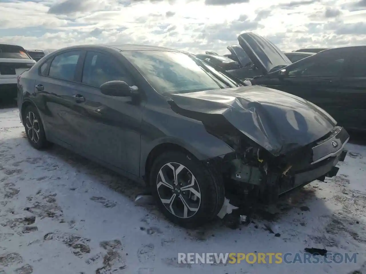 4 Photograph of a damaged car 3KPF24AD7ME291705 KIA FORTE 2021