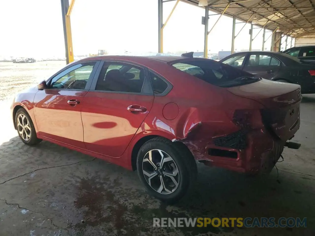 2 Photograph of a damaged car 3KPF24AD7ME297634 KIA FORTE 2021