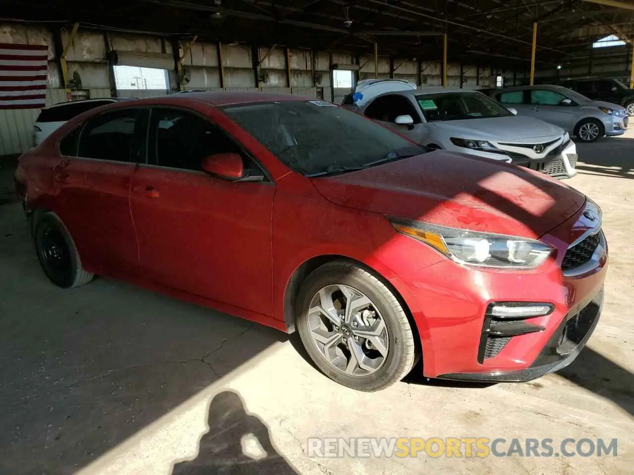 4 Photograph of a damaged car 3KPF24AD7ME297634 KIA FORTE 2021