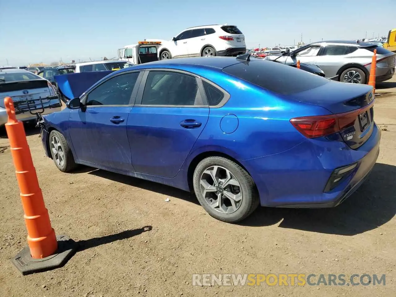 2 Photograph of a damaged car 3KPF24AD7ME301083 KIA FORTE 2021