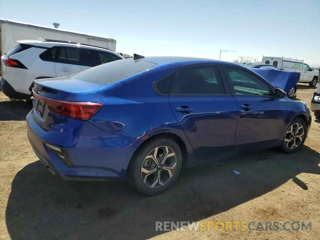 3 Photograph of a damaged car 3KPF24AD7ME301083 KIA FORTE 2021