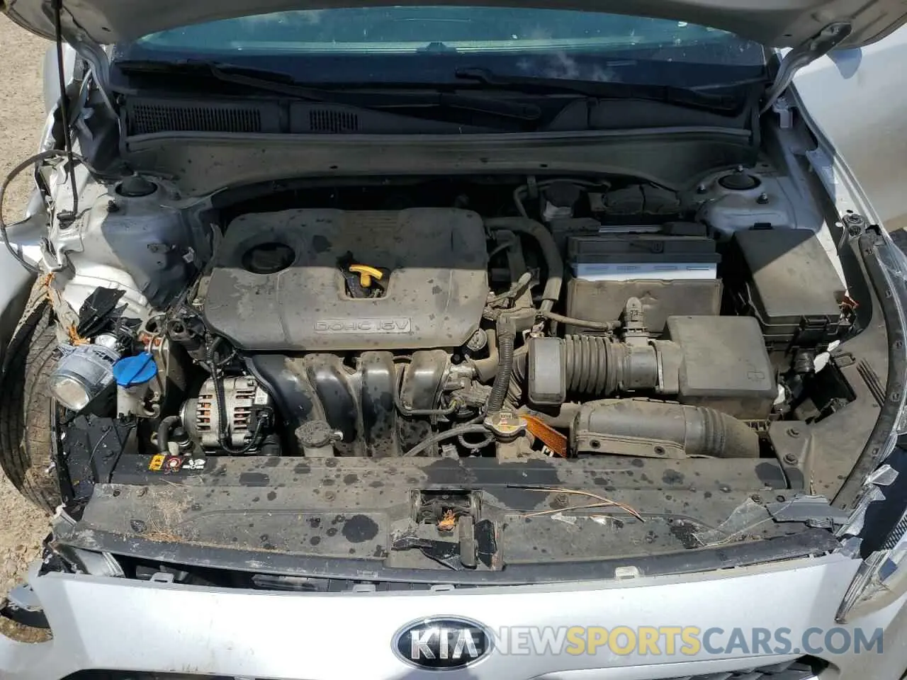 11 Photograph of a damaged car 3KPF24AD7ME307725 KIA FORTE 2021