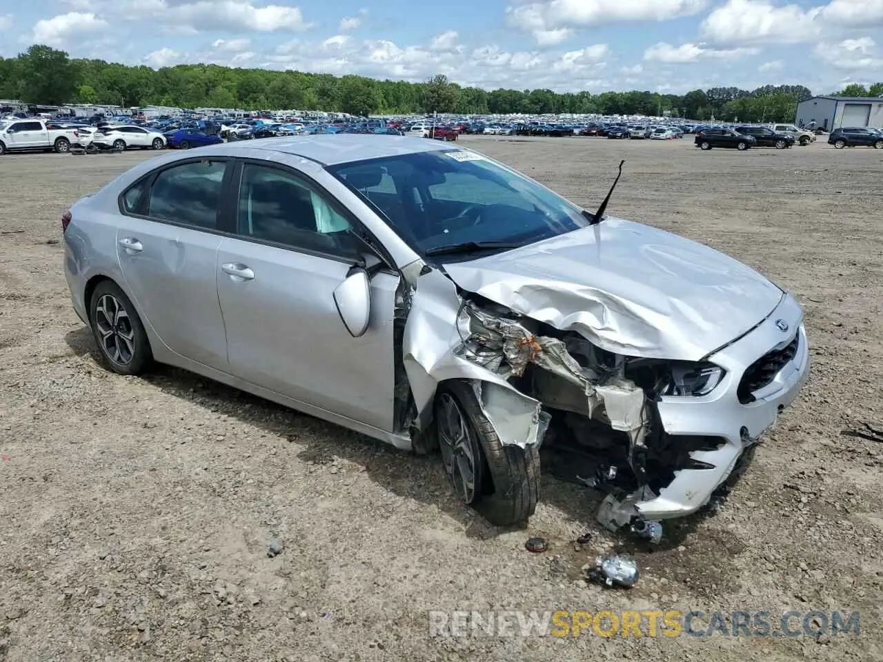 4 Photograph of a damaged car 3KPF24AD7ME307725 KIA FORTE 2021
