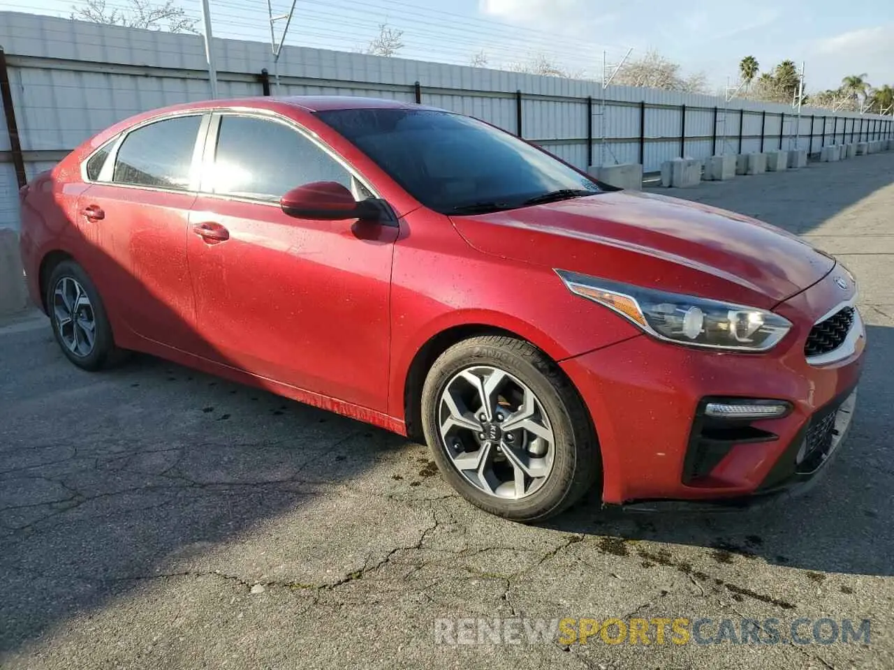 4 Photograph of a damaged car 3KPF24AD7ME312309 KIA FORTE 2021