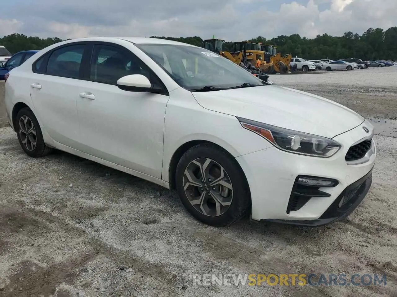 4 Photograph of a damaged car 3KPF24AD7ME312374 KIA FORTE 2021