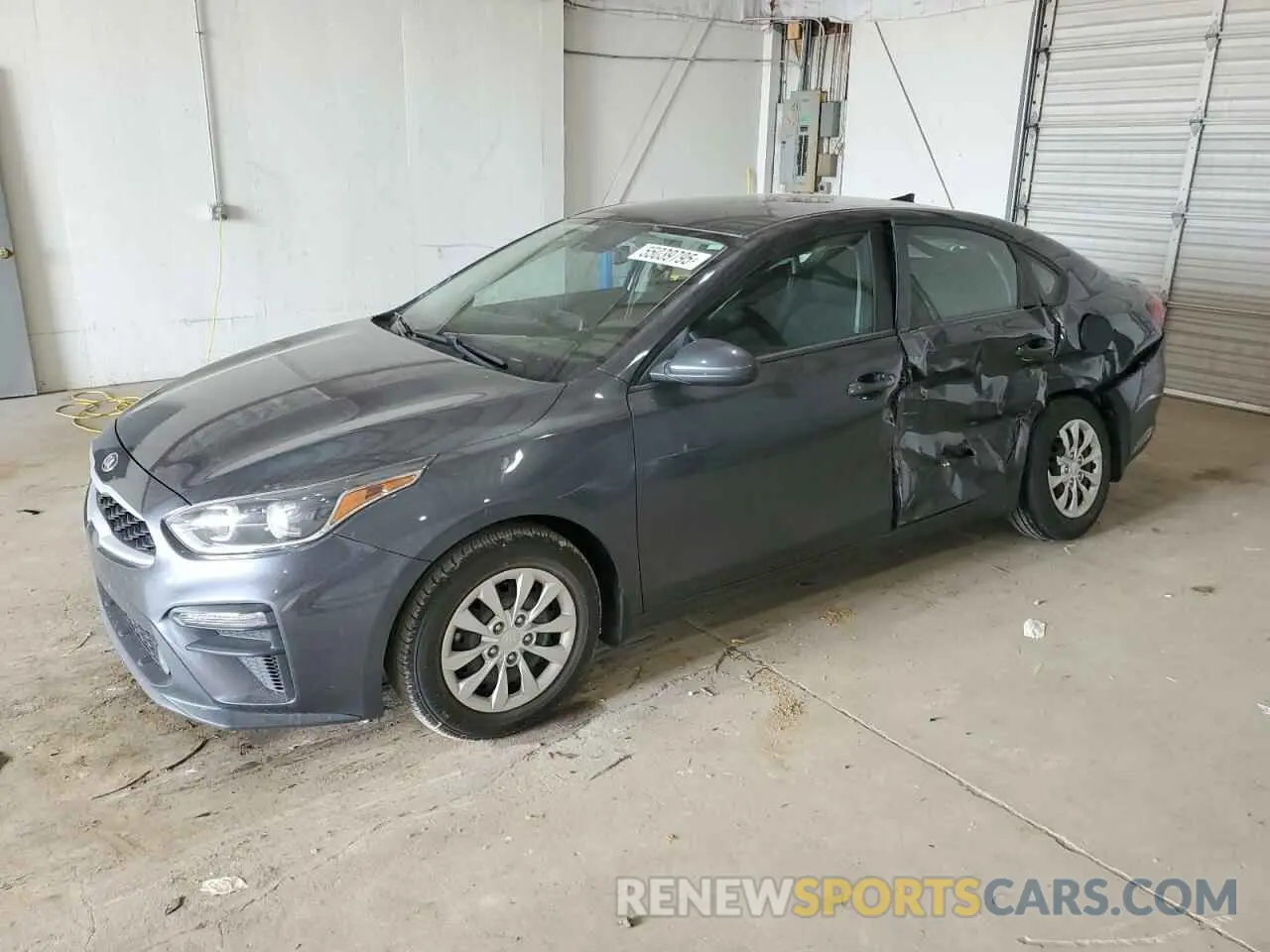 1 Photograph of a damaged car 3KPF24AD7ME320572 KIA FORTE 2021