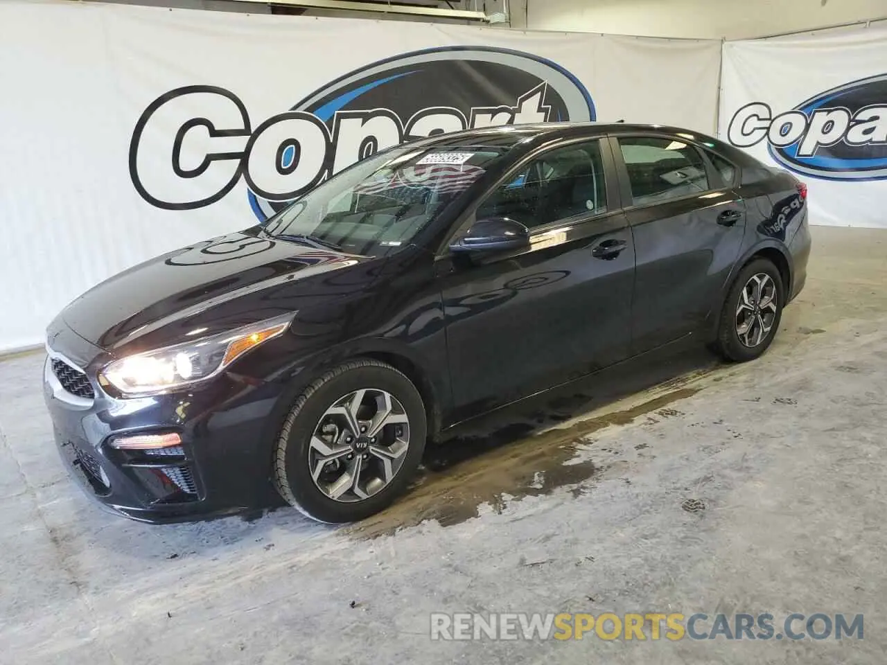 1 Photograph of a damaged car 3KPF24AD7ME338442 KIA FORTE 2021