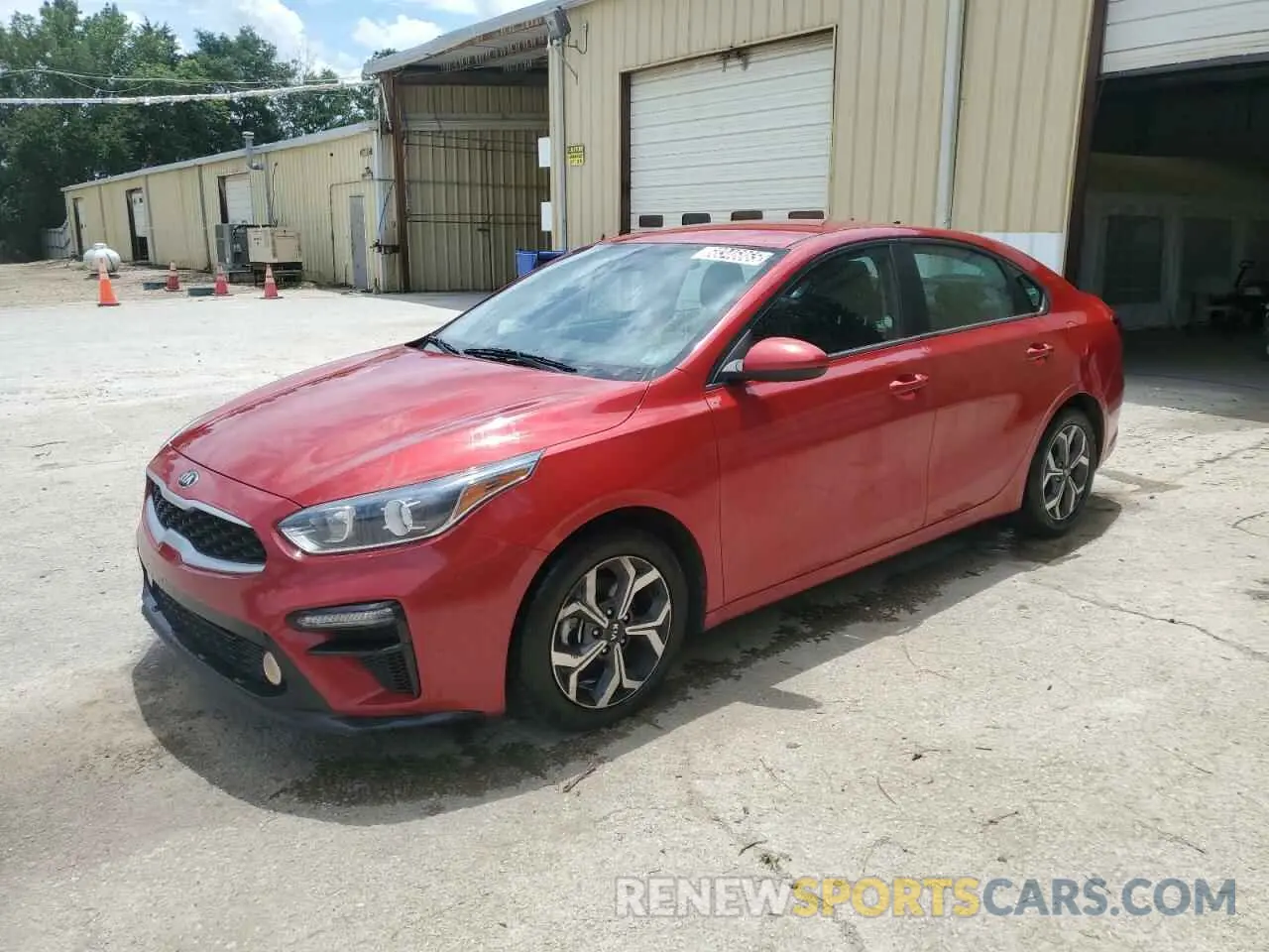 1 Photograph of a damaged car 3KPF24AD7ME340367 KIA FORTE 2021