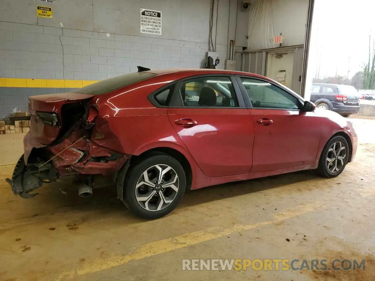 3 Photograph of a damaged car 3KPF24AD7ME346377 KIA FORTE 2021