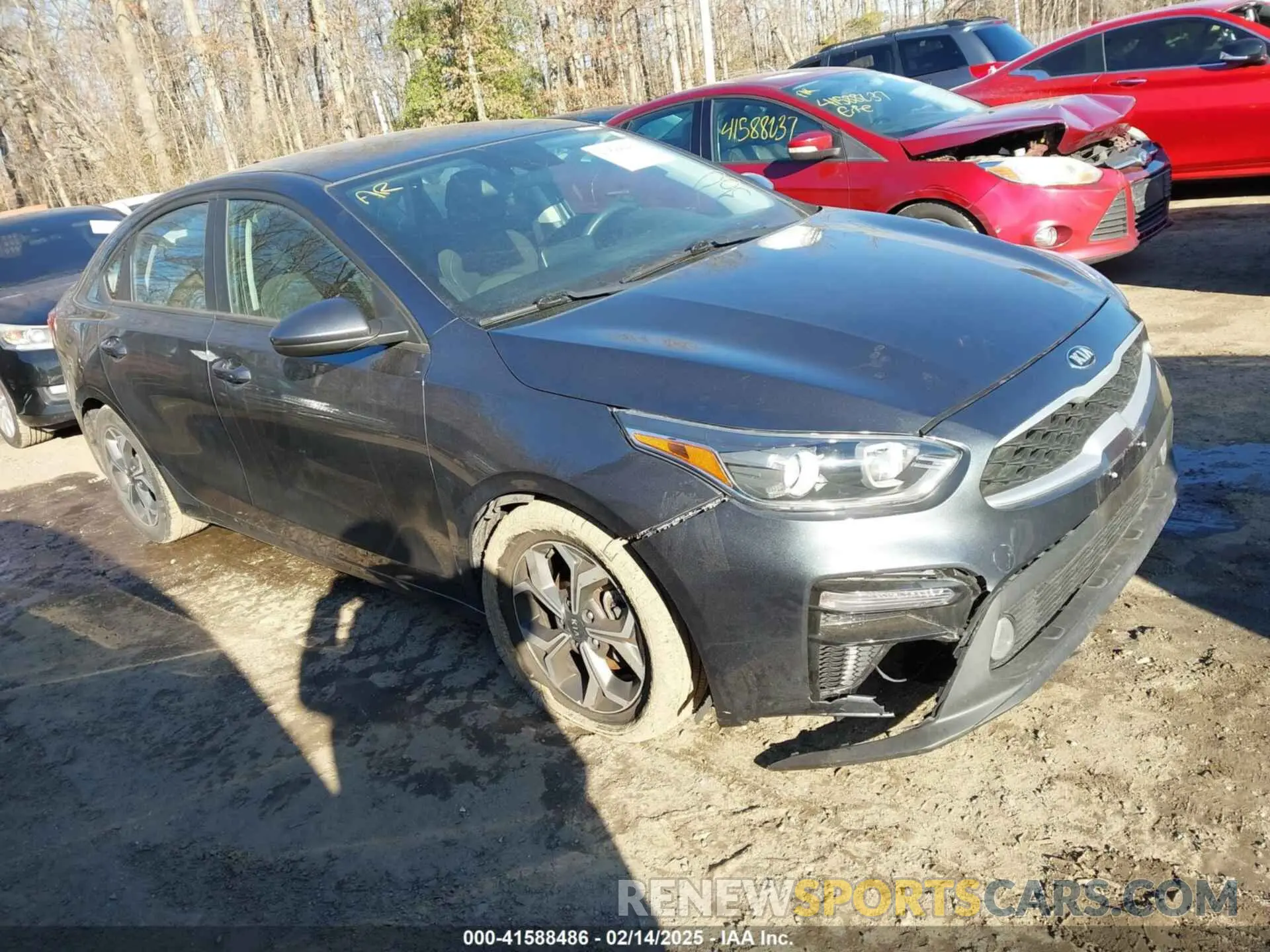1 Photograph of a damaged car 3KPF24AD7ME348243 KIA FORTE 2021
