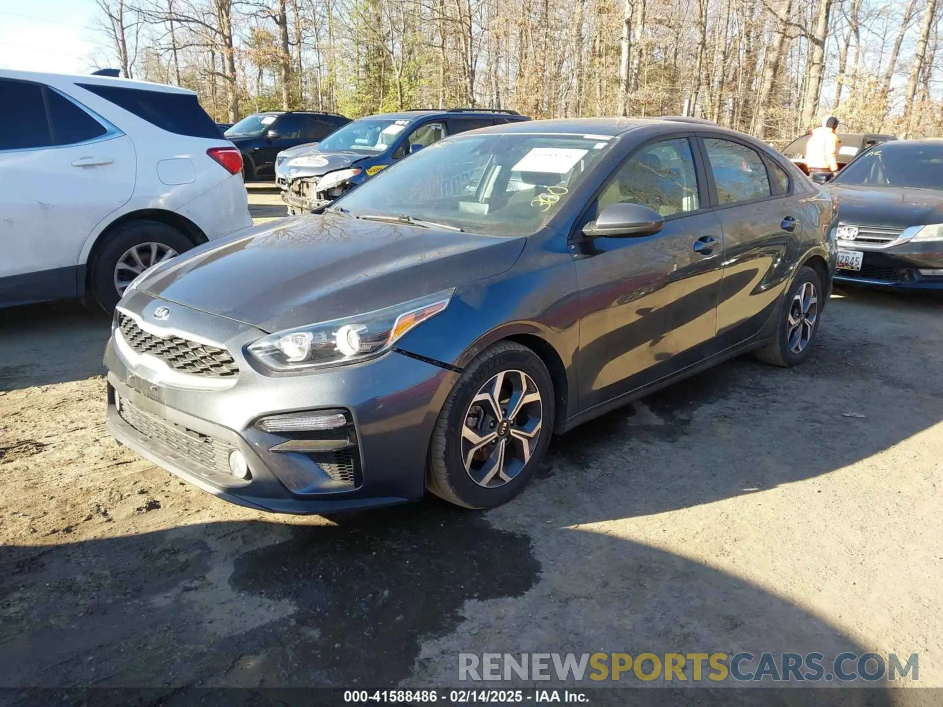 2 Photograph of a damaged car 3KPF24AD7ME348243 KIA FORTE 2021