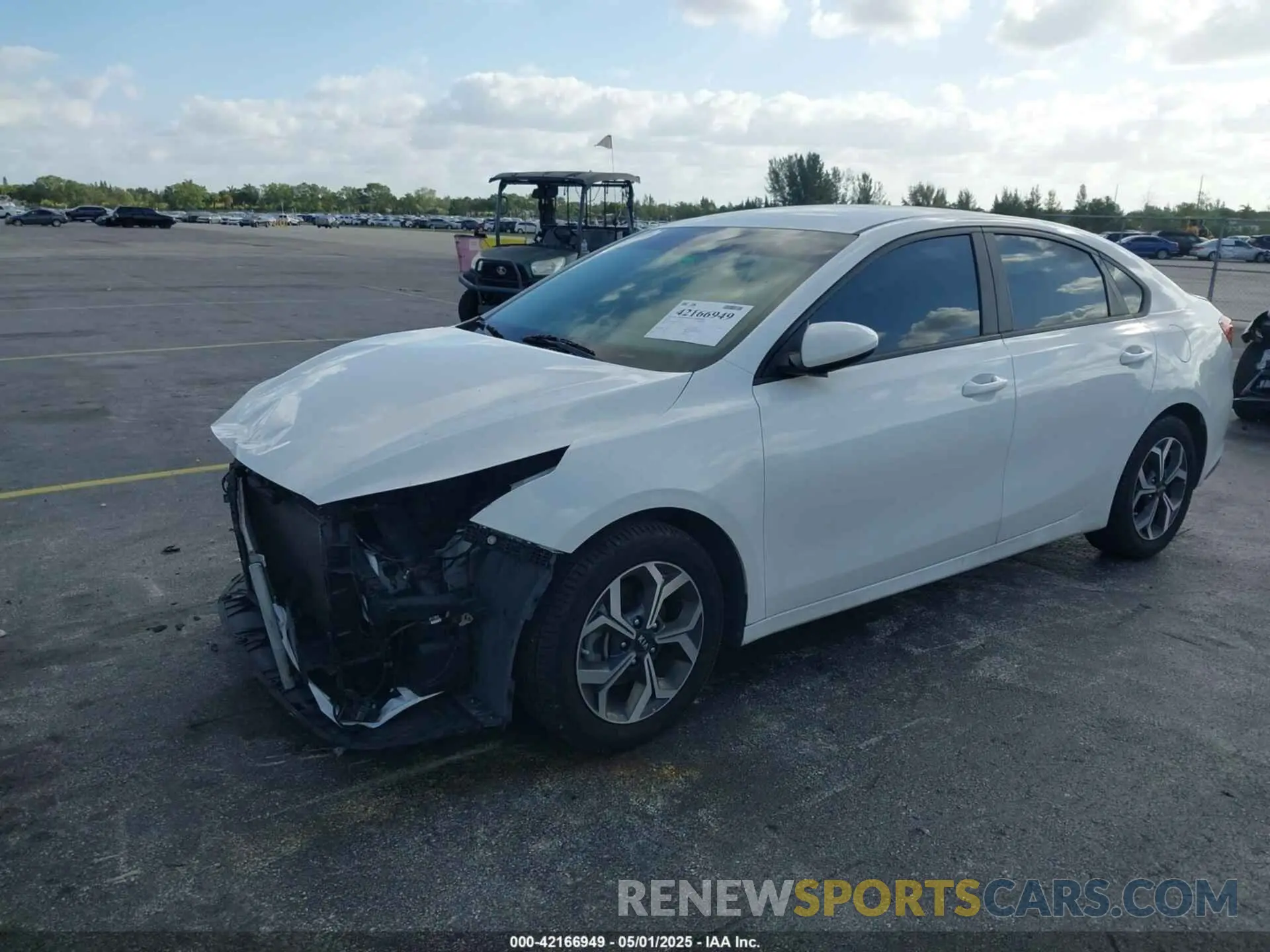 2 Photograph of a damaged car 3KPF24AD7ME349327 KIA FORTE 2021