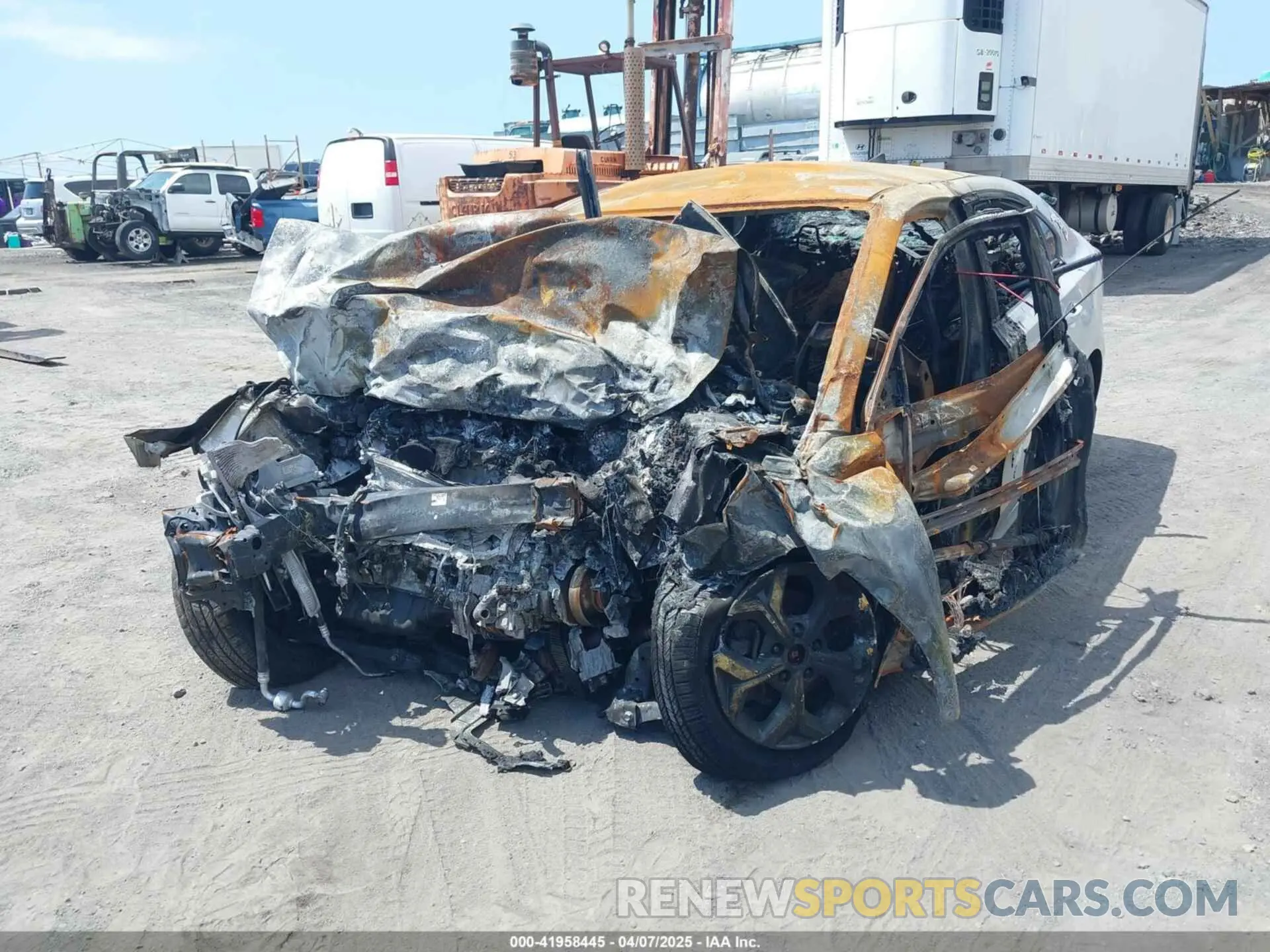 6 Photograph of a damaged car 3KPF24AD7ME350347 KIA FORTE 2021