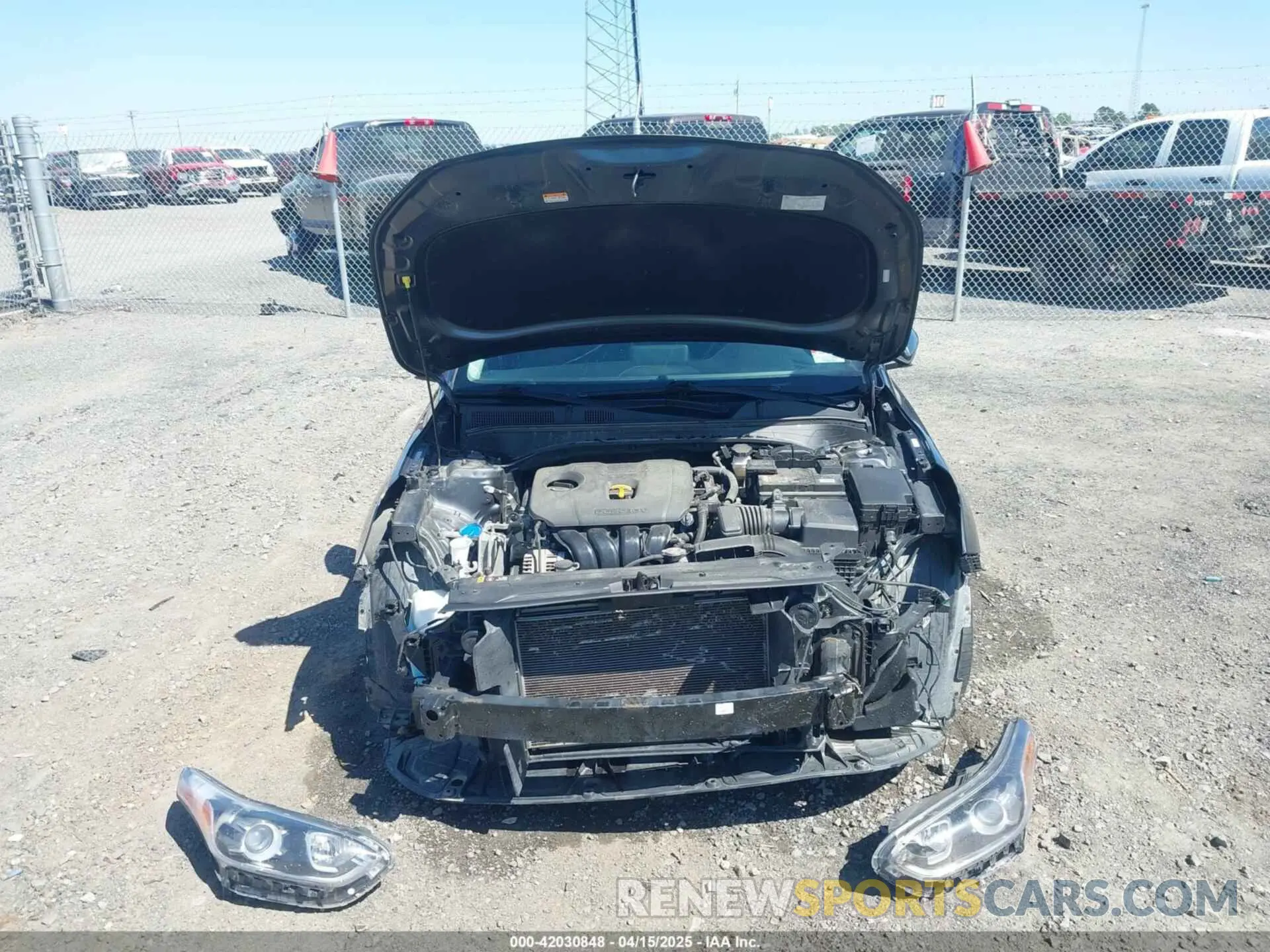 10 Photograph of a damaged car 3KPF24AD7ME353121 KIA FORTE 2021