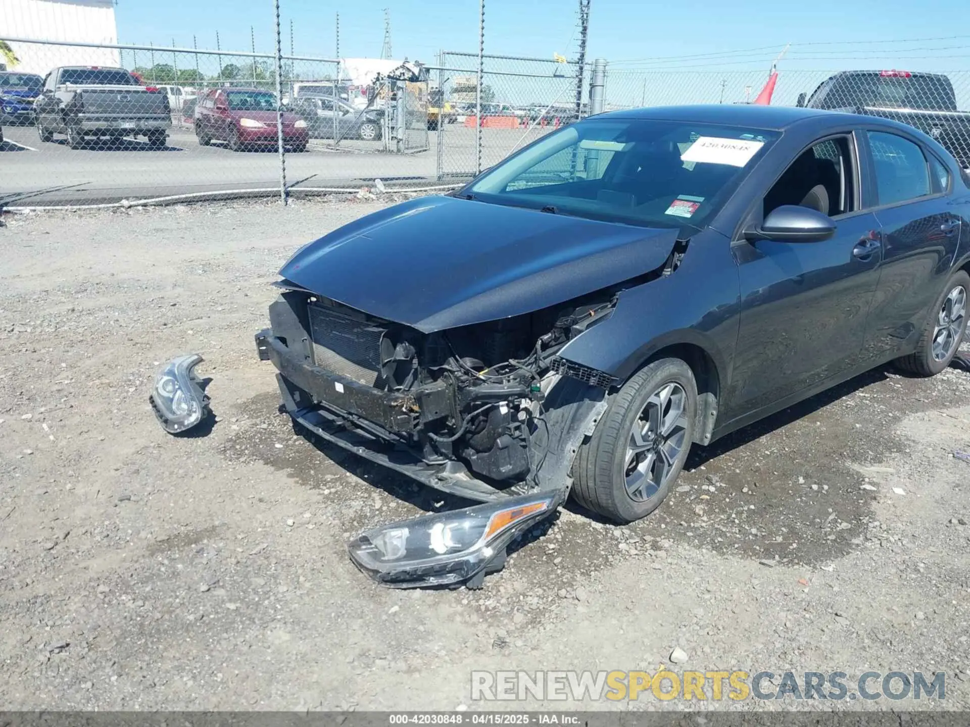 6 Photograph of a damaged car 3KPF24AD7ME353121 KIA FORTE 2021