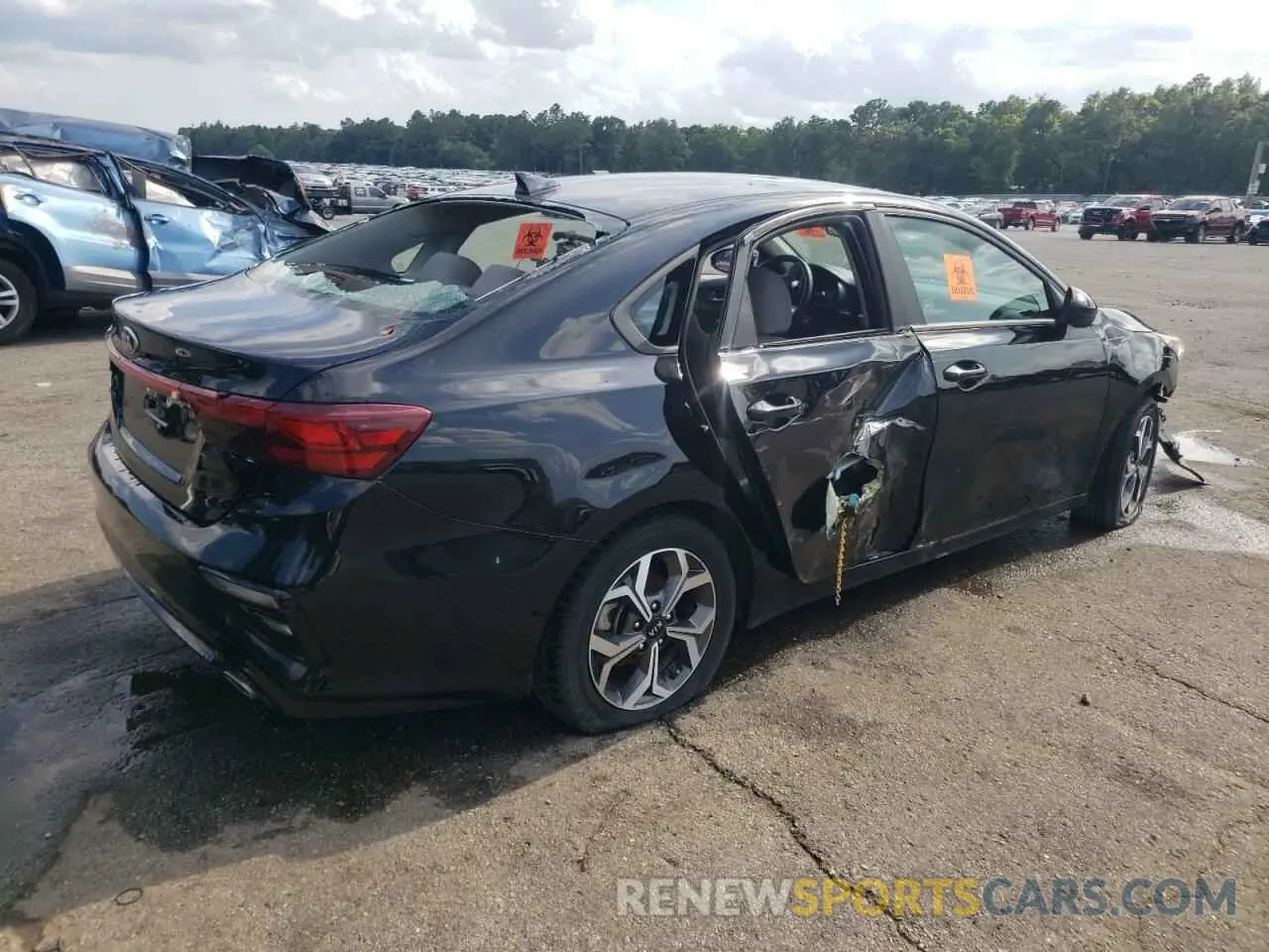 3 Photograph of a damaged car 3KPF24AD7ME354379 KIA FORTE 2021
