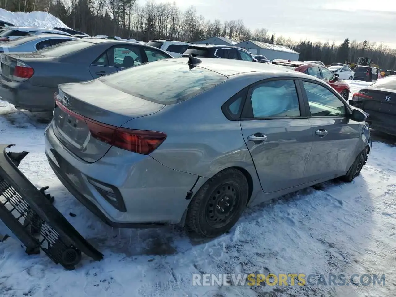 3 Photograph of a damaged car 3KPF24AD7ME356181 KIA FORTE 2021