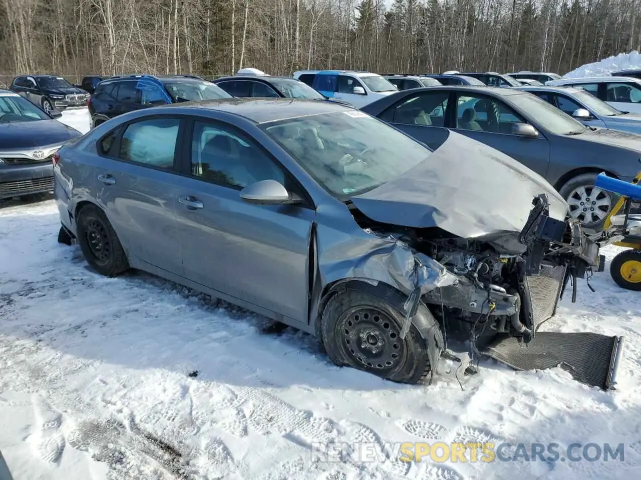 4 Photograph of a damaged car 3KPF24AD7ME356181 KIA FORTE 2021